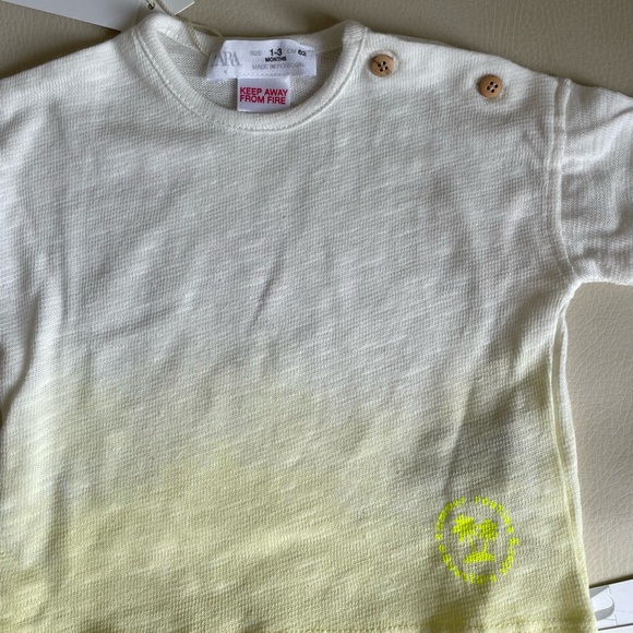 Zara Baby 2PC Matching Set 1-3 months - Picture 4 of 14